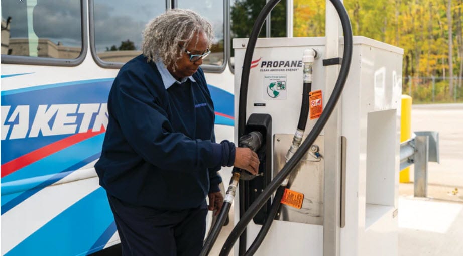 Mass Transit: Reducing emissions beyond the tailpipe with propane autogas