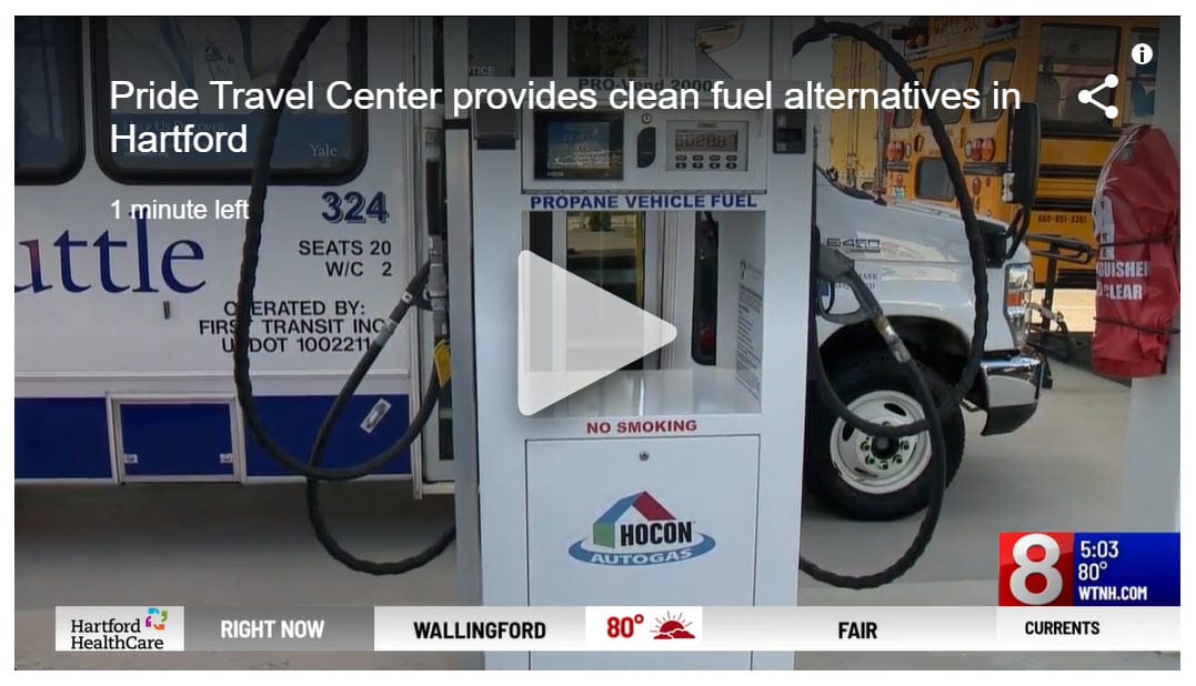 WTNH: Pride Travel Center provides clean fuel alternatives in Hartford